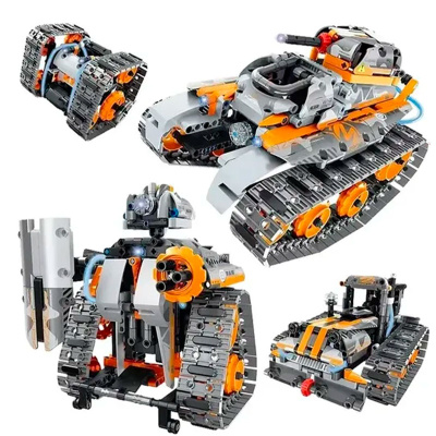 Конструктор пластиковый танк 4в1 iM.Master 8052IMM 1